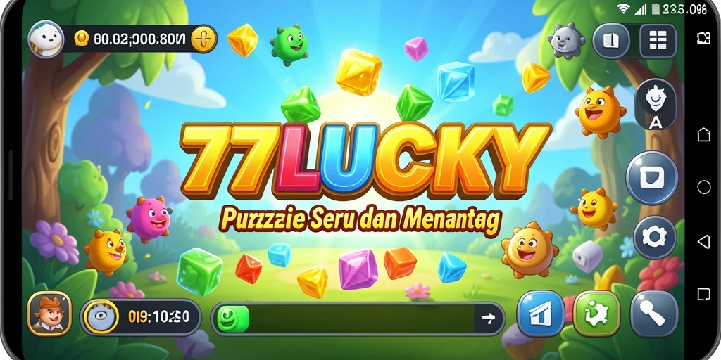 Gambaran gameplay seru di <strong>777LUCKY</strong> dengan tantangan puzzle yang menantang.