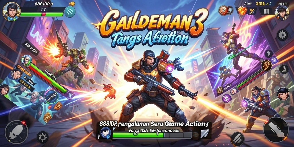 Tangkapan layar gameplay 888IDR dengan aksi seru dan mendebarkan.