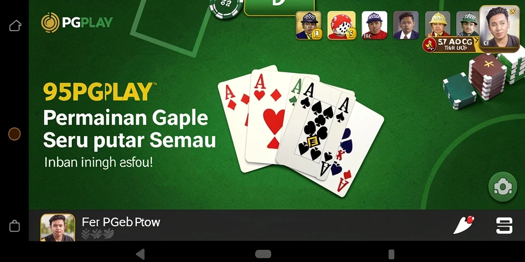 Gameplay menarik permainan Gaple di 95PGPLAY.