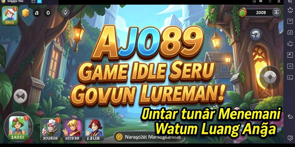 Screenshot AJO89 dengan tampilan gameplay Idle yang menarik.