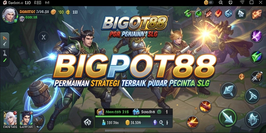Menampilkan momen strategis dalam permainan BIGPOT88.