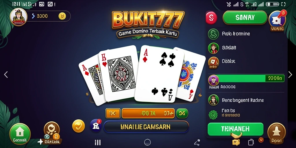 Tampilan gameplay BUKIT777 yang menawan dan interaktif.
