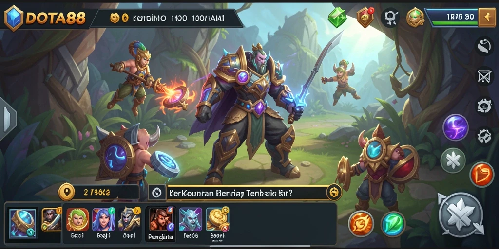 Tampilan screenshot DOTA88 yang menampilkan keseruan gameplay Kasino.