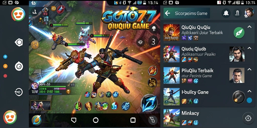 Screenshot gameplay seru GOTO77 QiuQiu.