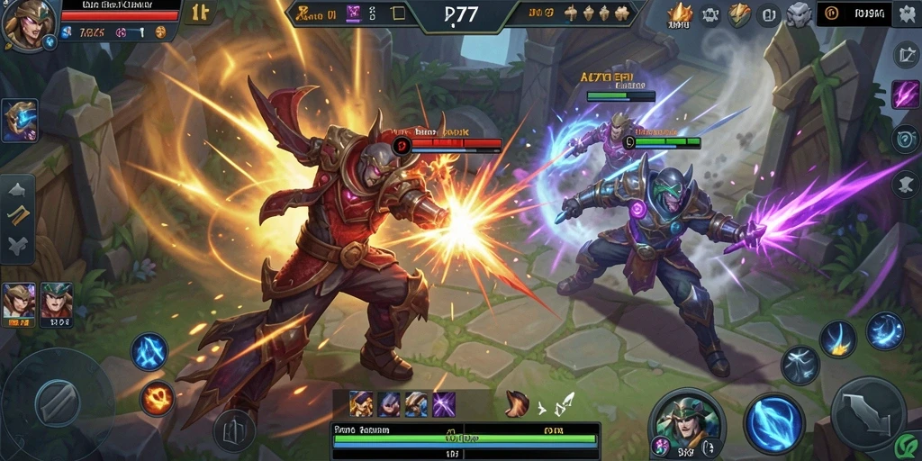 Tampilan gameplay IDR77 yang seru dan kompetitif.