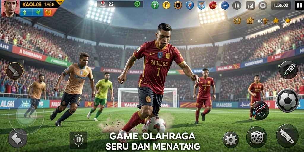 Tampilan menarik dari gameplay KAOL68 yang seru dan mendebarkan.